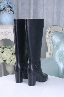 CHANEL Knee-high boots Lined with fur Women--024